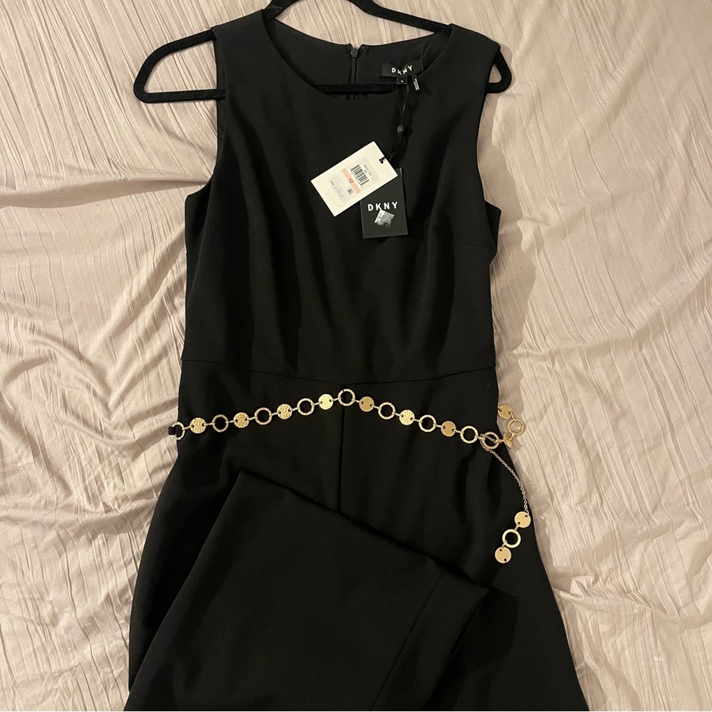 Beautiful DKNY Black Jumpsuit!! Size 10 - Brand New -